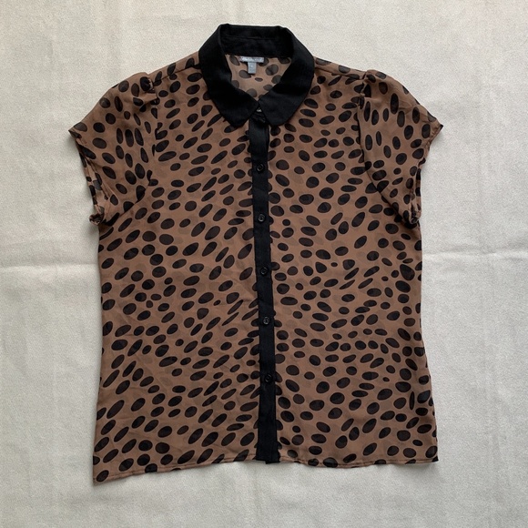 Cute Collared Button Up Print Top Bundle - Picture 14 of 17